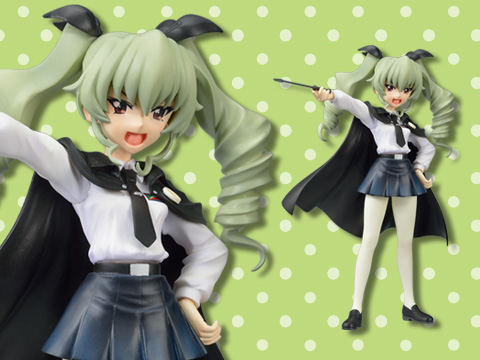 Girls und Panzer - Anchovy - PM Figure (SEGA)