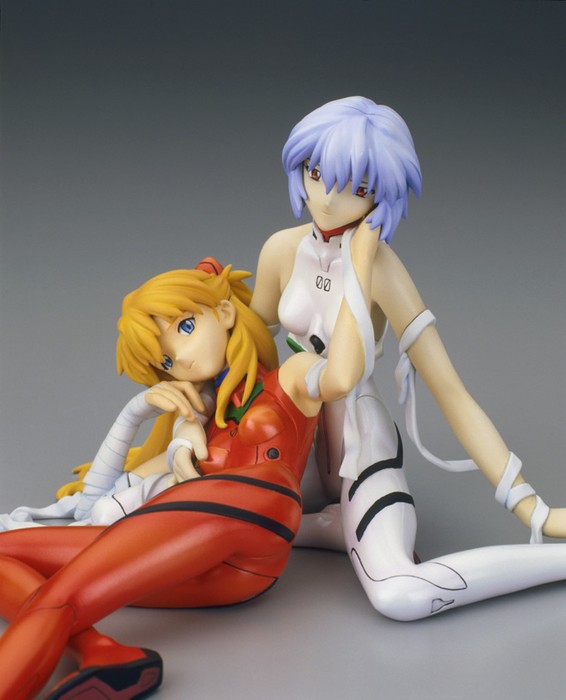 Shin Seiki Evangelion - Ayanami Rei - Souryuu Asuka Langley - 1/8 - Plugsuit Ver. (Kotobukiya) photo 3