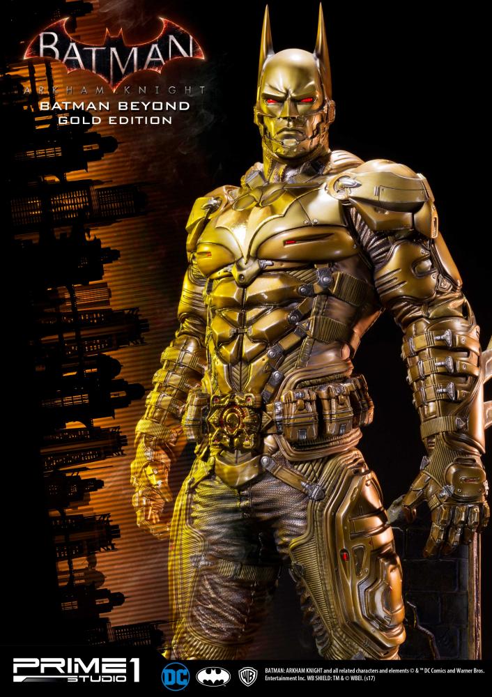 Batman: Arkham Knight - Batman - Museum Masterline Series  (MMDC-10GL) - 1/3 - Batman Beyond, Gold Edition (Prime 1 Studio)