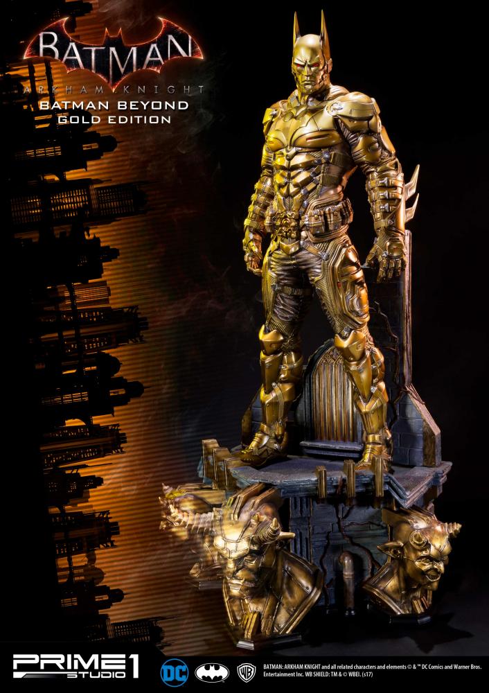 Batman: Arkham Knight - Batman - Museum Masterline Series (MMDC-10GL) - 1/3 - Batman Beyond, Gold Edition (Prime 1 Studio) photo 2