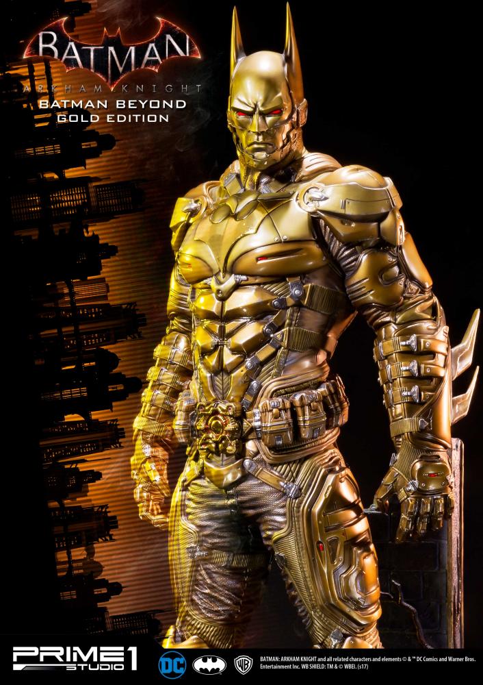 Batman: Arkham Knight - Batman - Museum Masterline Series (MMDC-10GL) - 1/3 - Batman Beyond, Gold Edition (Prime 1 Studio) photo 4