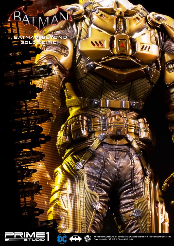 Batman: Arkham Knight - Batman - Museum Masterline Series (MMDC-10GL) - 1/3 - Batman Beyond, Gold Edition (Prime 1 Studio) photo 5