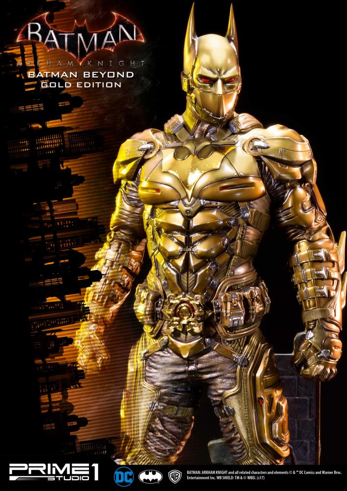 Batman: Arkham Knight - Batman - Museum Masterline Series (MMDC-10GL) - 1/3 - Batman Beyond, Gold Edition (Prime 1 Studio) photo 6
