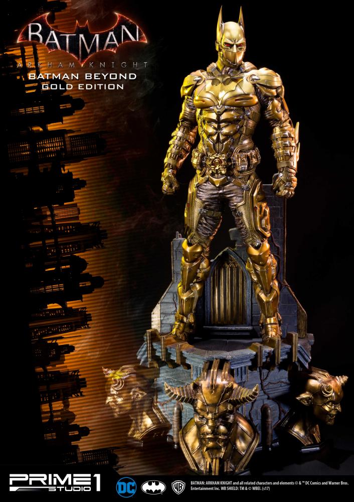 Batman: Arkham Knight - Batman - Museum Masterline Series (MMDC-10GL) - 1/3 - Batman Beyond, Gold Edition (Prime 1 Studio) photo 7