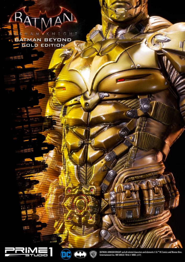Batman: Arkham Knight - Batman - Museum Masterline Series (MMDC-10GL) - 1/3 - Batman Beyond, Gold Edition (Prime 1 Studio) photo 8