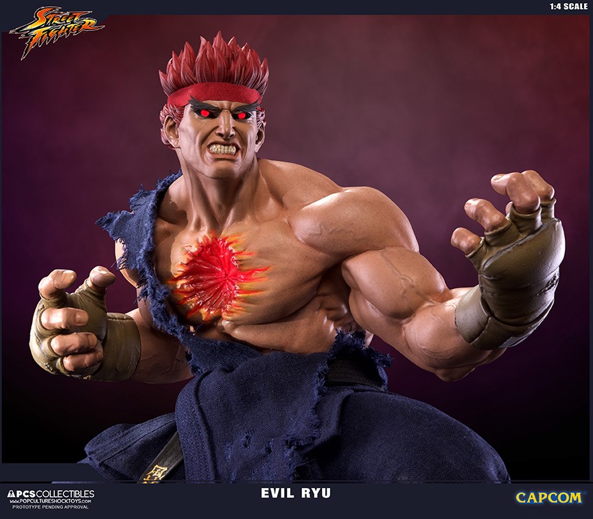 Super Street Fighter IV: Arcade Edition - Satsui no Hadou ni Mezameta Ryuu - Mixed Media - 1/4 (Premium Collectibles Studio) photo 2