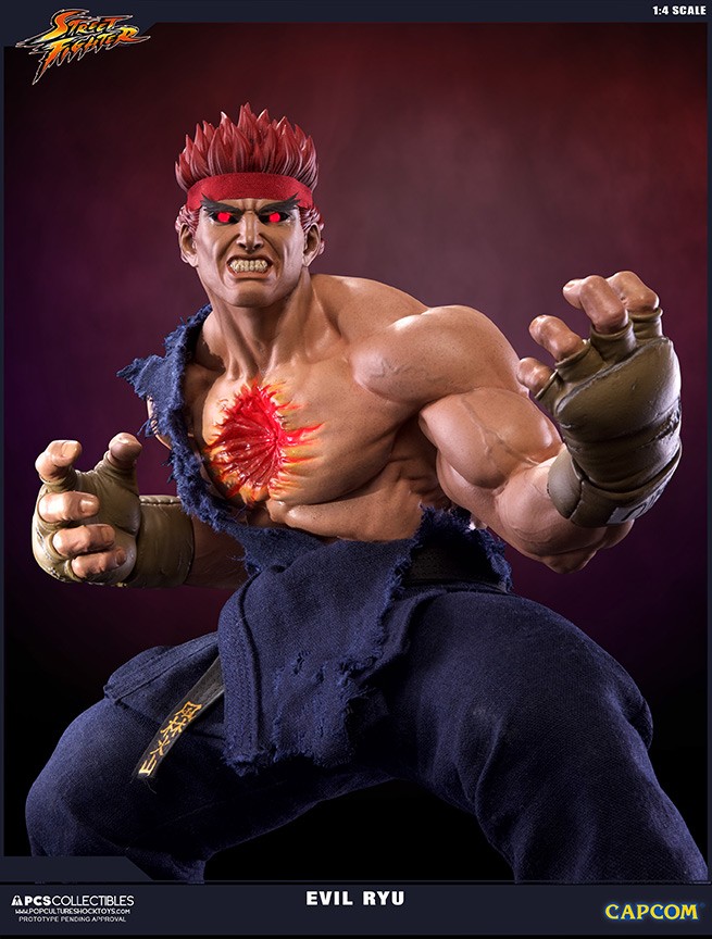Super Street Fighter IV: Arcade Edition - Satsui no Hadou ni Mezameta Ryuu - Mixed Media - 1/4 (Premium Collectibles Studio) photo 4