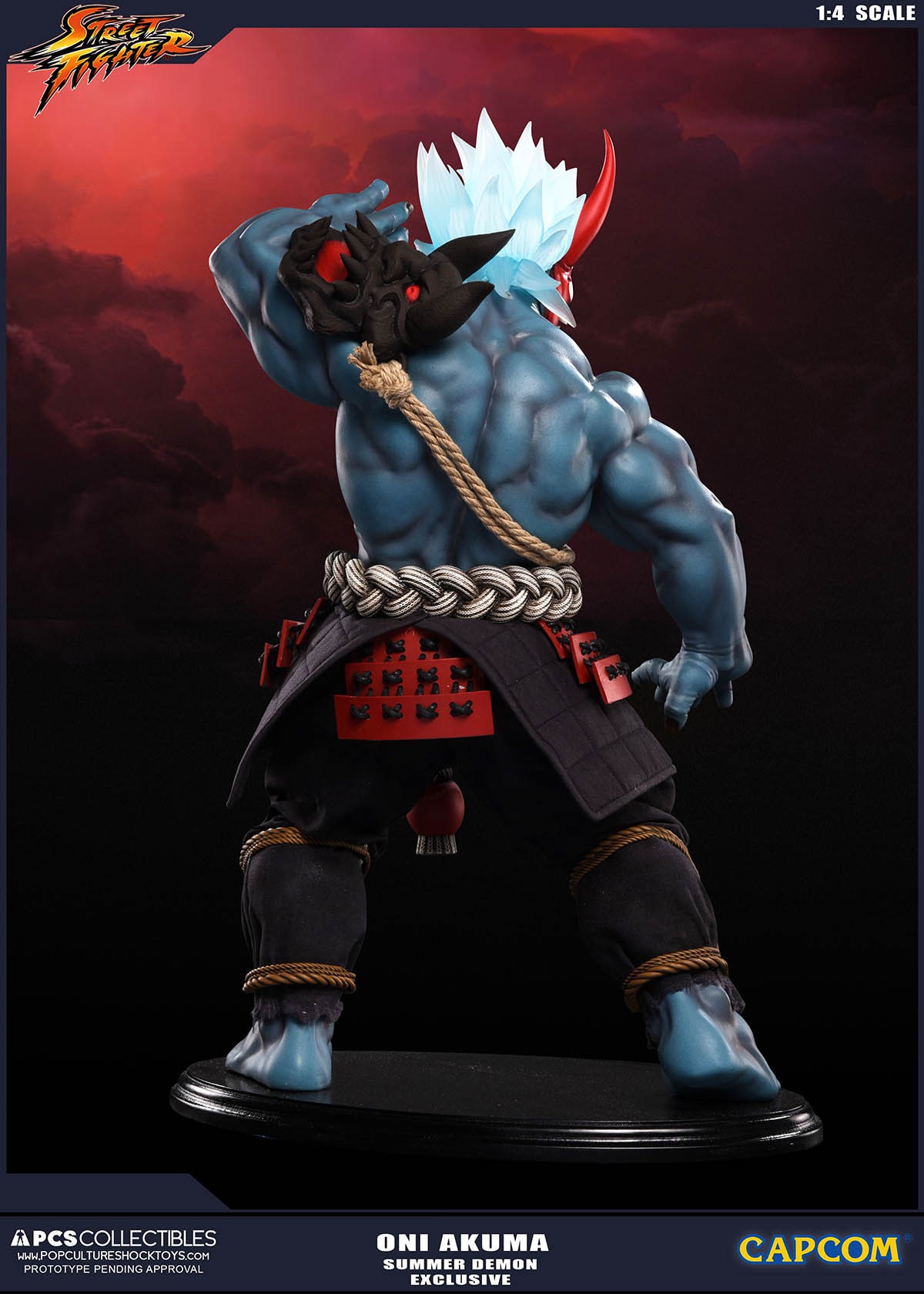 Super Street Fighter IV: Arcade Edition - Ultra Street Fighter IV - Oni - Mixed Media - 1/4 - Summer Demon, PCS Exclusive (Premium Collectibles Studio) photo 3