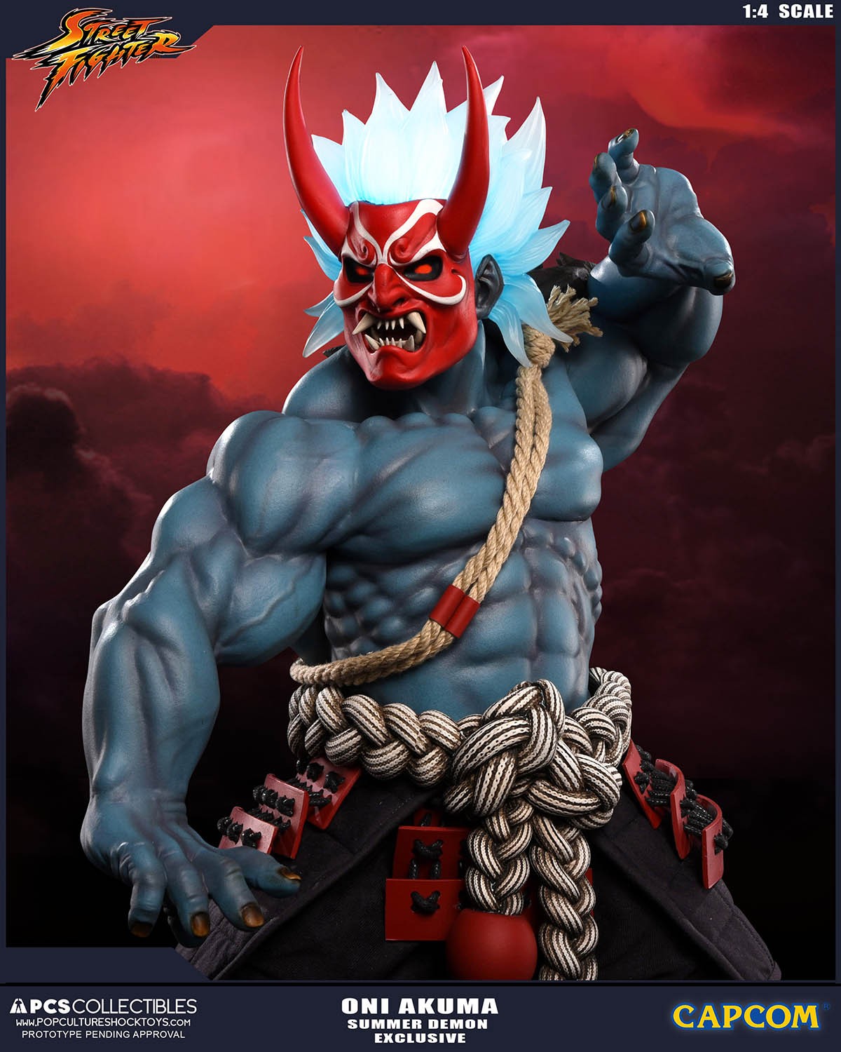 Super Street Fighter IV: Arcade Edition - Ultra Street Fighter IV - Oni - Mixed Media - 1/4 - Summer Demon, PCS Exclusive (Premium Collectibles Studio) photo 4
