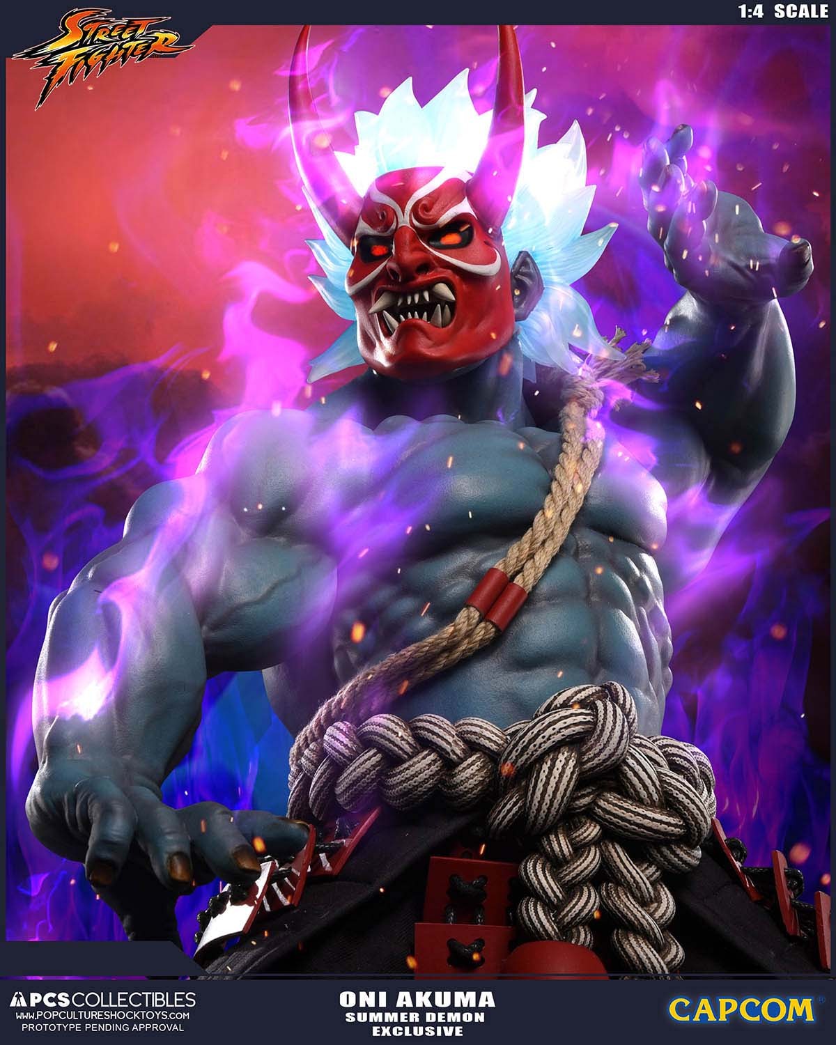 Super Street Fighter IV: Arcade Edition - Ultra Street Fighter IV - Oni - Mixed Media - 1/4 - Summer Demon, PCS Exclusive (Premium Collectibles Studio) photo 5