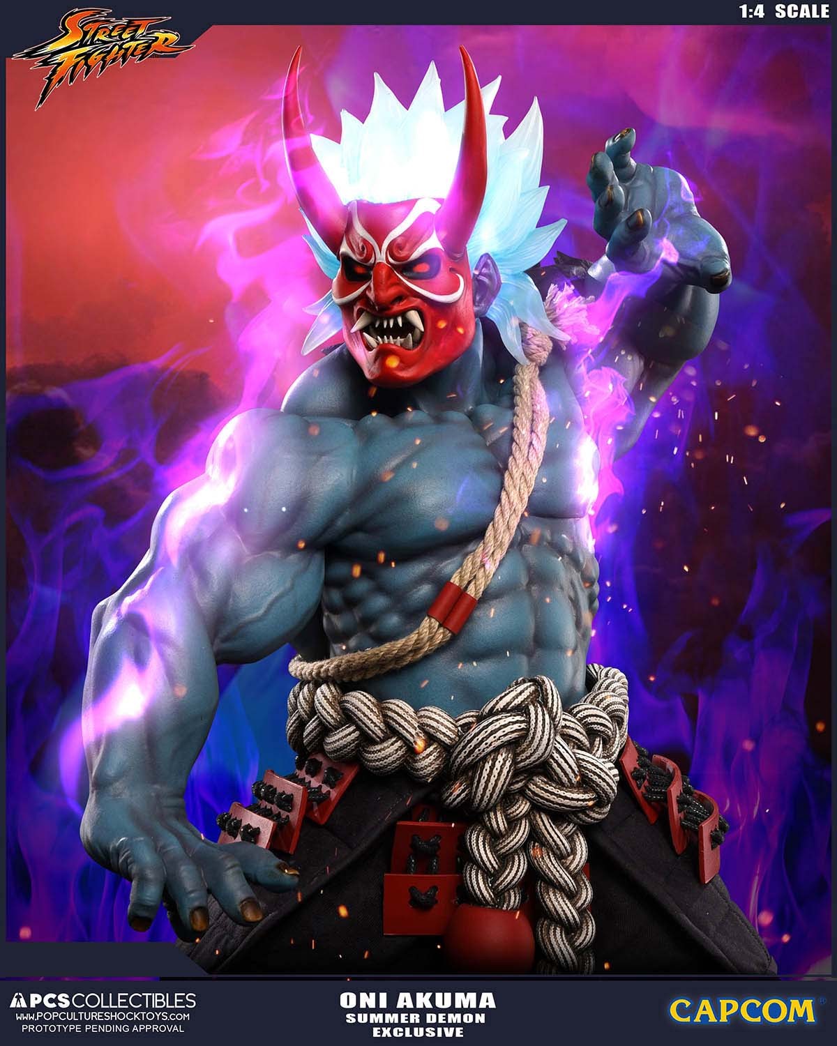 Super Street Fighter IV: Arcade Edition - Ultra Street Fighter IV - Oni - Mixed Media - 1/4 - Summer Demon, PCS Exclusive (Premium Collectibles Studio) photo 6