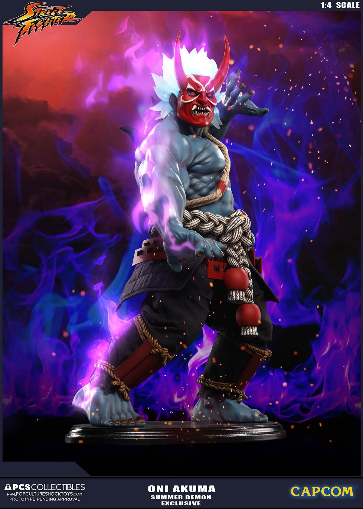 Super Street Fighter IV: Arcade Edition - Ultra Street Fighter IV - Oni - Mixed Media - 1/4 - Summer Demon, PCS Exclusive (Premium Collectibles Studio) photo 7
