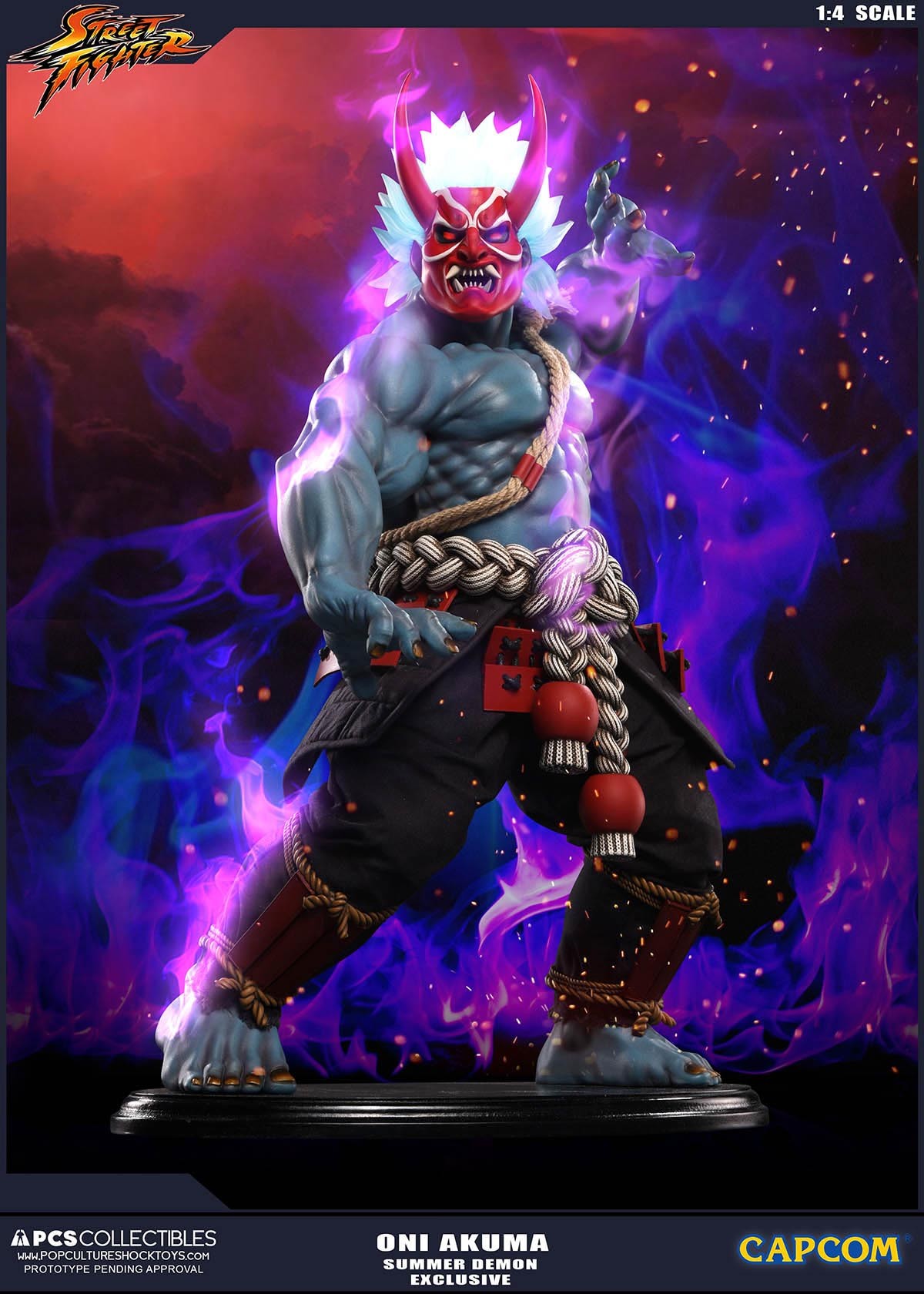 Super Street Fighter IV: Arcade Edition - Ultra Street Fighter IV - Oni - Mixed Media - 1/4 - Summer Demon, PCS Exclusive (Premium Collectibles Studio) photo 2