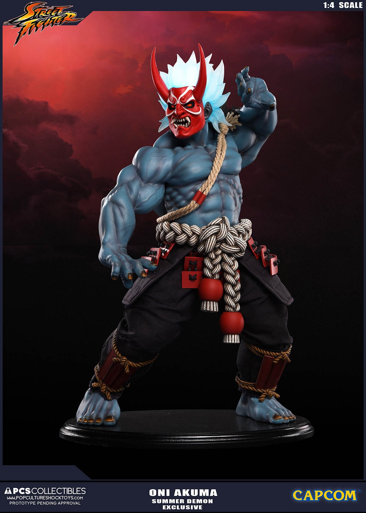 Super Street Fighter IV: Arcade Edition - Ultra Street Fighter IV - Oni - Mixed Media - 1/4 - Summer Demon, PCS Exclusive (Premium Collectibles Studio) photo 8