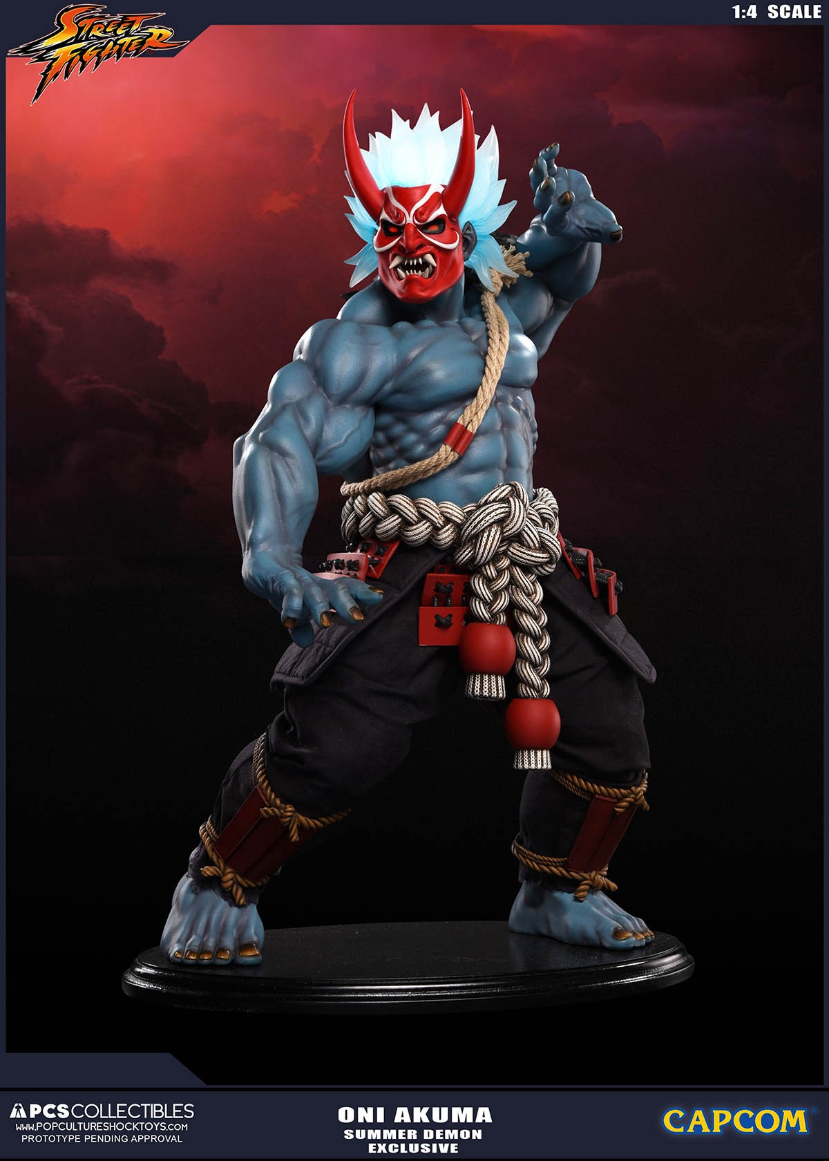 Super Street Fighter IV: Arcade Edition - Ultra Street Fighter IV - Oni - Mixed Media - 1/4 - Summer Demon, PCS Exclusive (Premium Collectibles Studio) photo 10