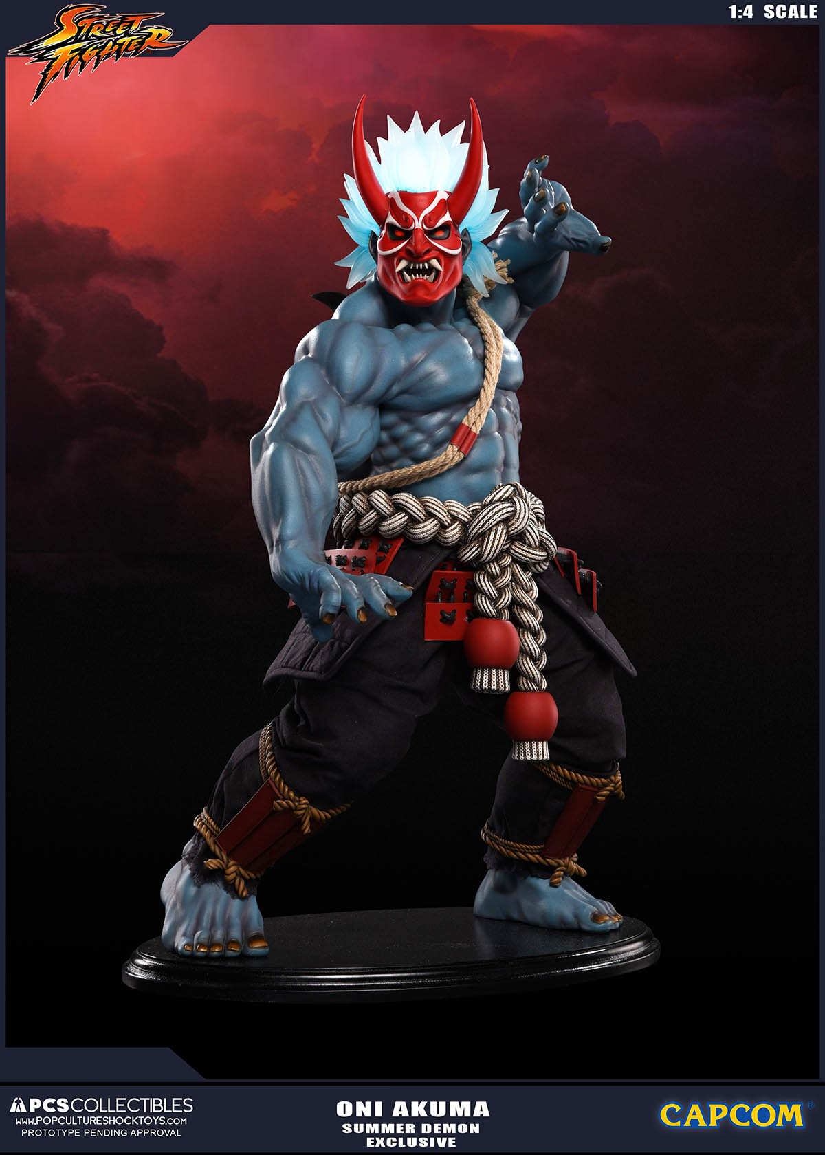 Super Street Fighter IV: Arcade Edition - Ultra Street Fighter IV - Oni - Mixed Media - 1/4 - Summer Demon, PCS Exclusive (Premium Collectibles Studio) photo 11