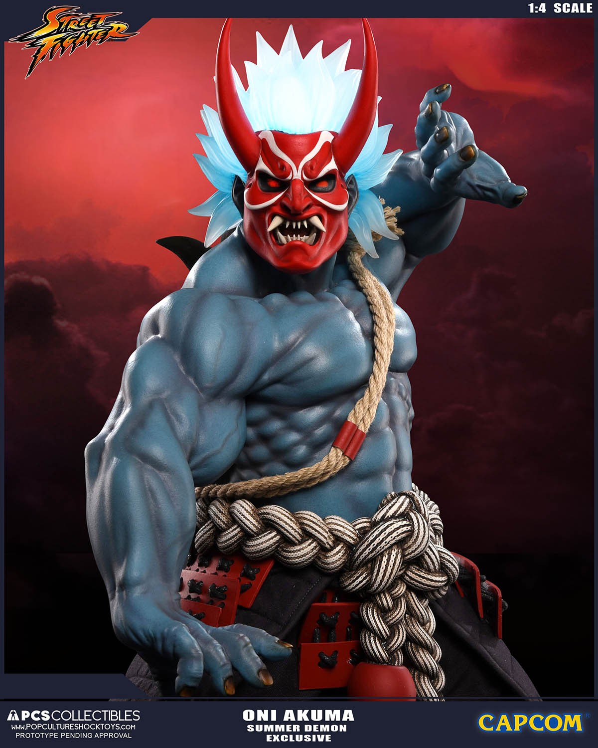 Super Street Fighter IV: Arcade Edition - Ultra Street Fighter IV - Oni - Mixed Media - 1/4 - Summer Demon, PCS Exclusive (Premium Collectibles Studio) photo 12