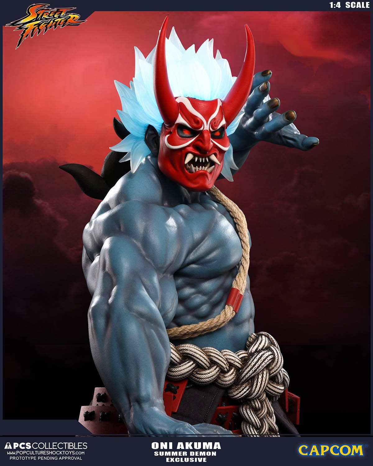 Super Street Fighter IV: Arcade Edition - Ultra Street Fighter IV - Oni - Mixed Media - 1/4 - Summer Demon, PCS Exclusive (Premium Collectibles Studio) photo 13