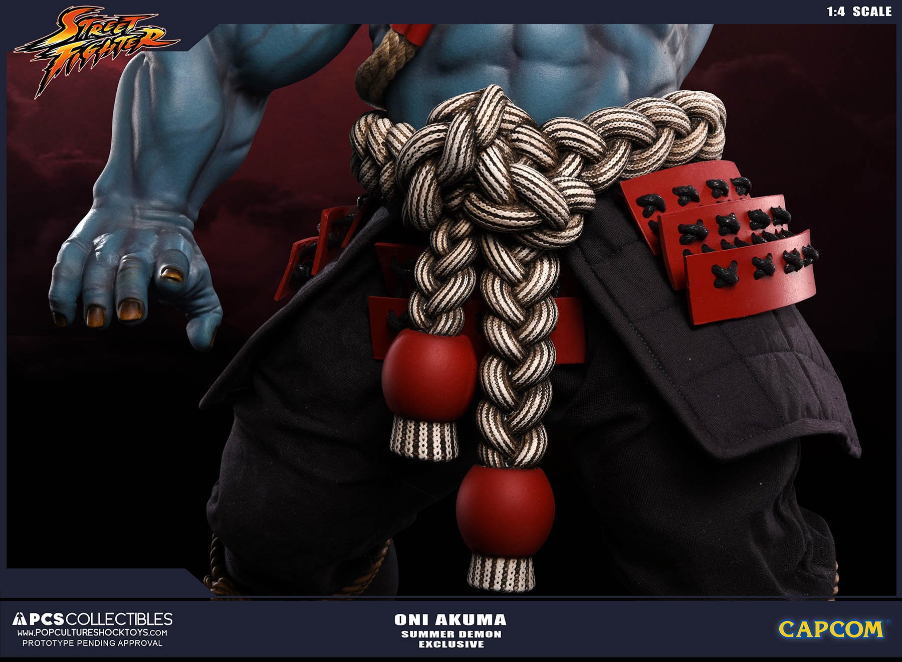 Super Street Fighter IV: Arcade Edition - Ultra Street Fighter IV - Oni - Mixed Media - 1/4 - Summer Demon, PCS Exclusive (Premium Collectibles Studio) photo 16