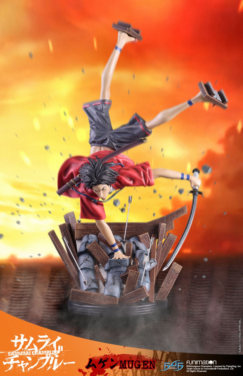 Samurai Champloo - Mugen - 1/4 - Regular Edition (First 4 Figures)