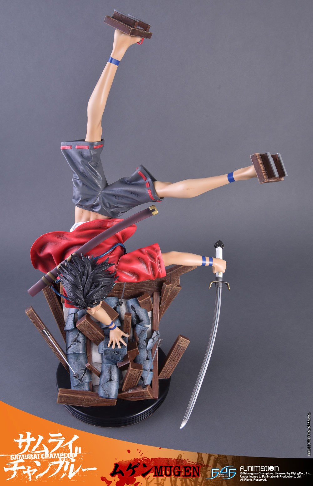 Samurai Champloo - Mugen - 1/4 - Regular Edition (First 4 Figures) photo 6
