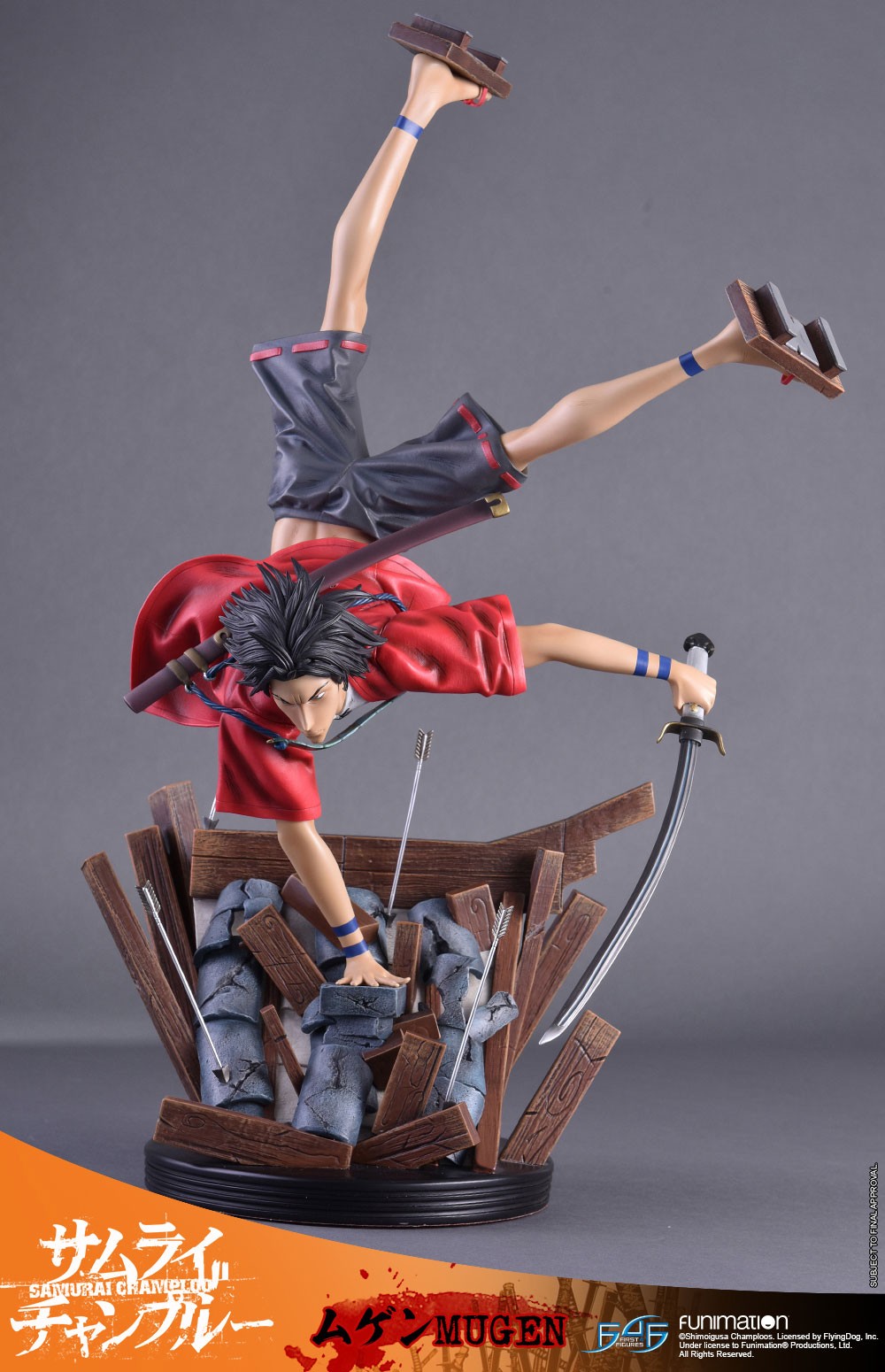 Samurai Champloo - Mugen - 1/4 - Regular Edition (First 4 Figures) photo 7