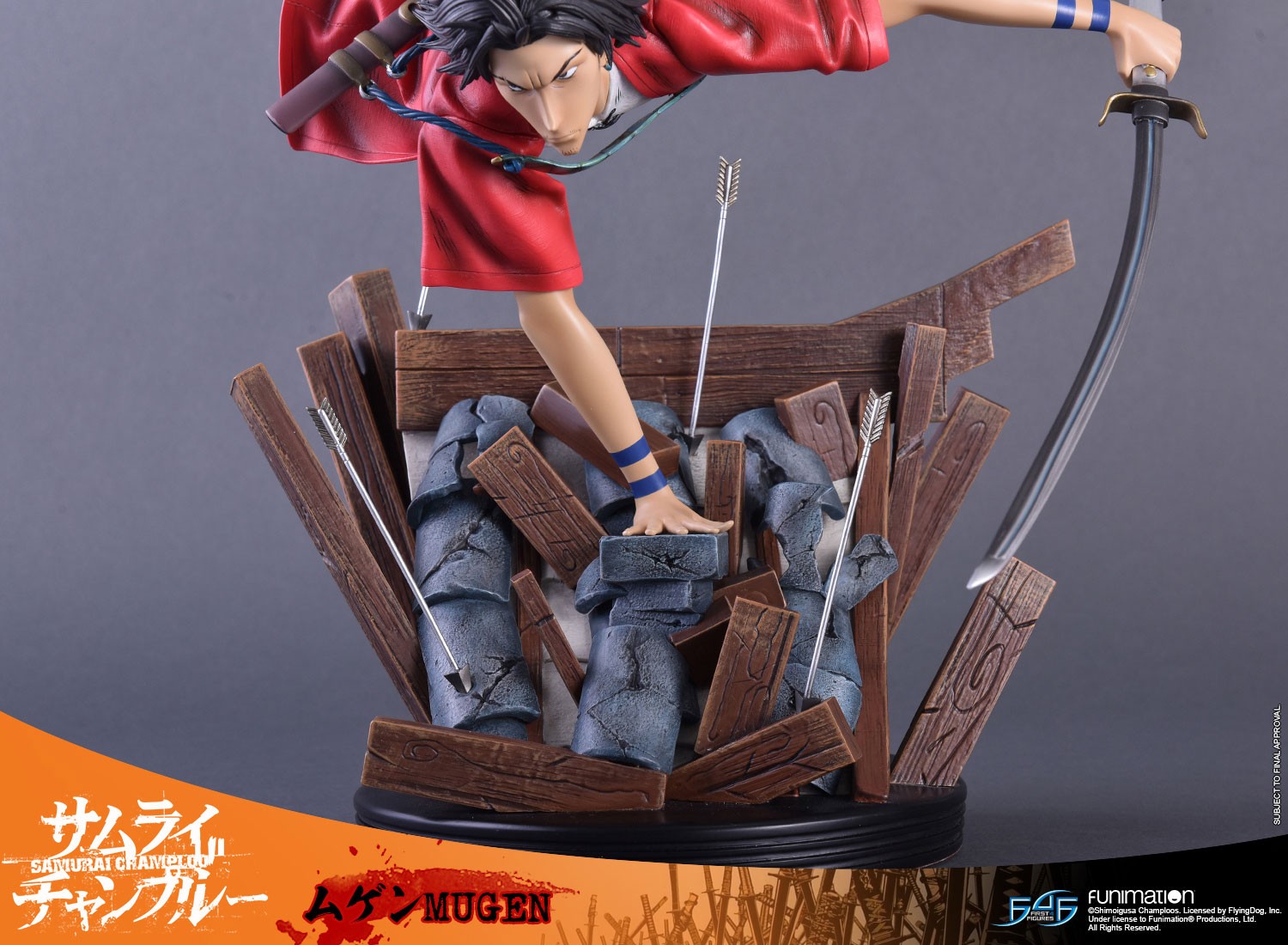 Samurai Champloo - Mugen - 1/4 - Regular Edition (First 4 Figures) photo 16
