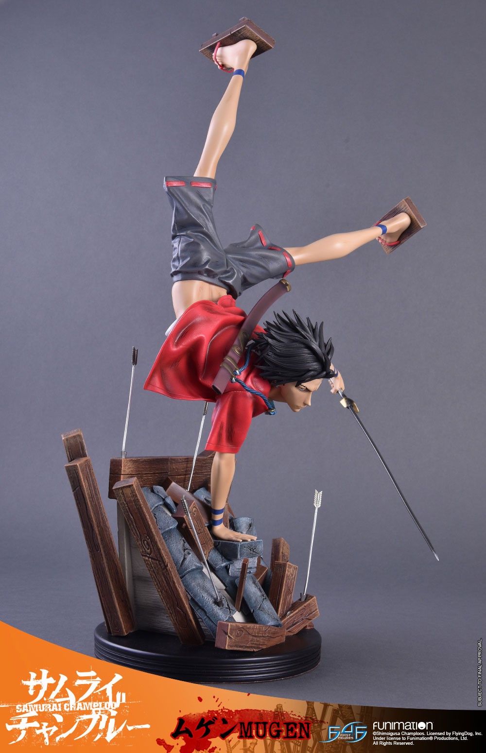 Samurai Champloo - Mugen - 1/4 - Regular Edition (First 4 Figures) photo 17