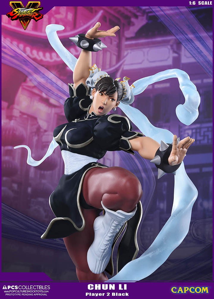 Street Fighter V - Chun-Li - V-Trigger Statue - 1/6 - PCS Exclusive, Player 2 (Premium Collectibles Studio) photo 2