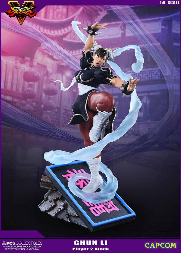 Street Fighter V - Chun-Li - V-Trigger Statue - 1/6 - PCS Exclusive, Player 2 (Premium Collectibles Studio) photo 5