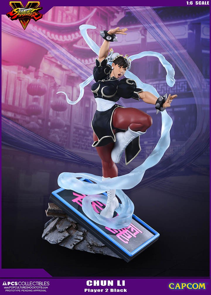 Street Fighter V - Chun-Li - V-Trigger Statue - 1/6 - PCS Exclusive, Player 2 (Premium Collectibles Studio) photo 6
