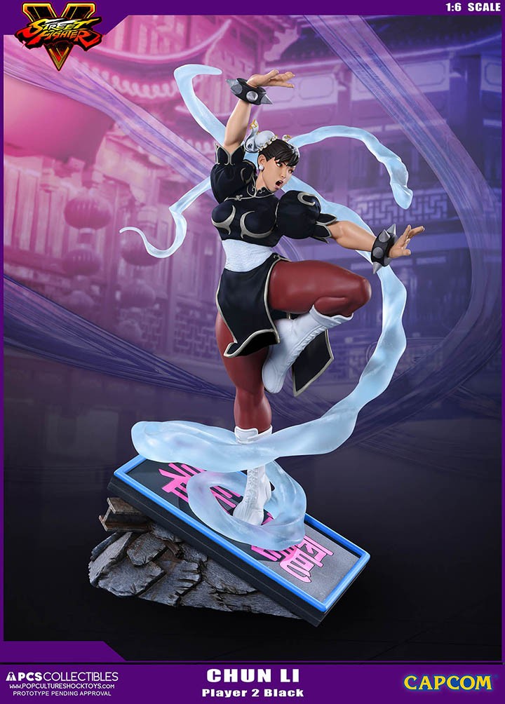 Street Fighter V - Chun-Li - V-Trigger Statue - 1/6 - PCS Exclusive, Player 2 (Premium Collectibles Studio) photo 7