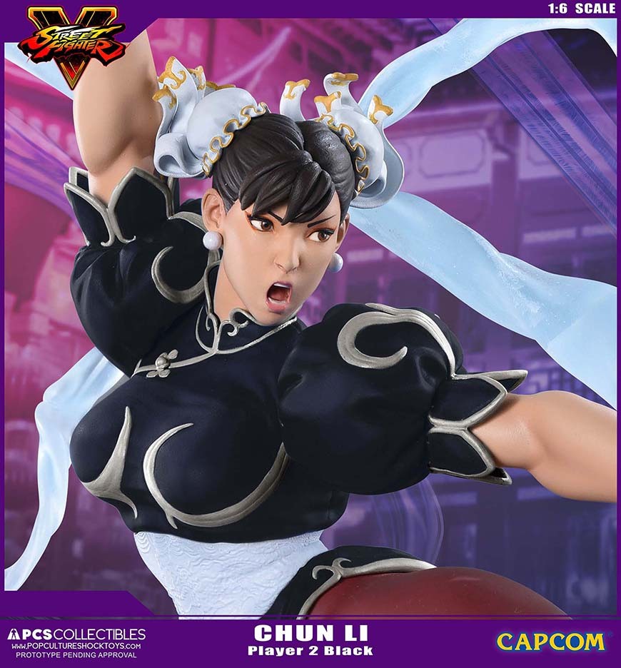 Street Fighter V - Chun-Li - V-Trigger Statue - 1/6 - PCS Exclusive, Player 2 (Premium Collectibles Studio) photo 11