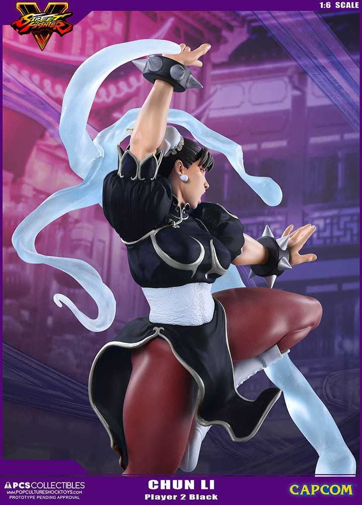 Street Fighter V - Chun-Li - V-Trigger Statue - 1/6 - PCS Exclusive, Player 2 (Premium Collectibles Studio) photo 13