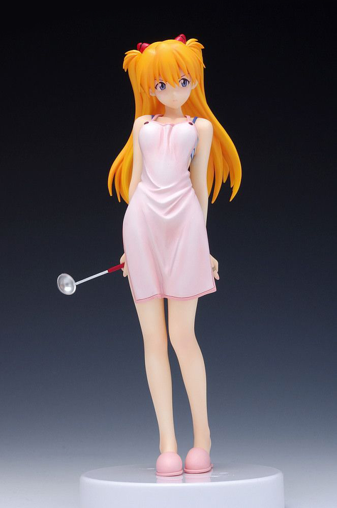 Evangelion Shin Gekijouban: Ha - Souryuu Asuka Langley - Treasure Figure Collection - 1/10 - Apron ver. (Wave) photo 4
