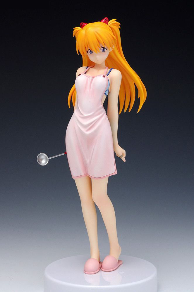 Evangelion Shin Gekijouban: Ha - Souryuu Asuka Langley - Treasure Figure Collection - 1/10 - Apron ver. (Wave) photo 5