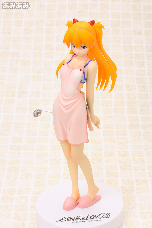 Evangelion Shin Gekijouban: Ha - Souryuu Asuka Langley - Treasure Figure Collection - 1/10 - Apron ver. (Wave) photo 9