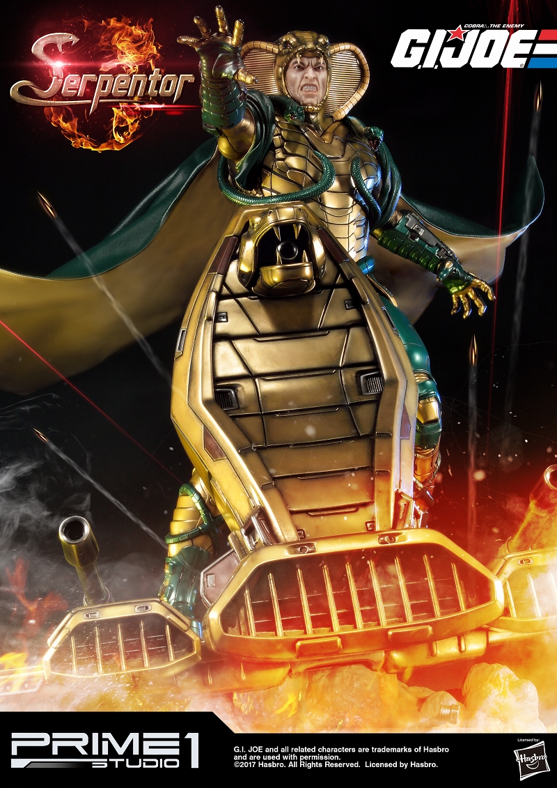 G.I. Joe - Serpentor - Premium Masterline  (PMGJ-03) - 1/4 (Prime 1 Studio) photo 5