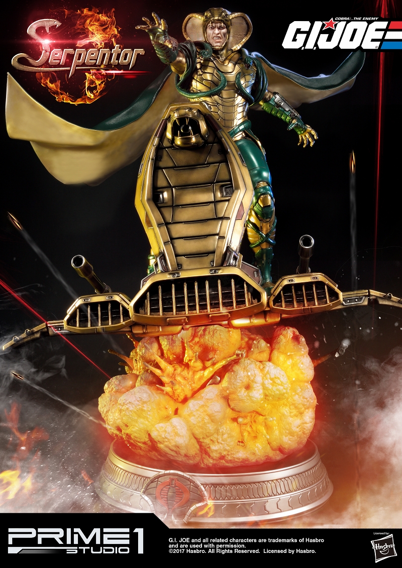 G.I. Joe - Serpentor - Premium Masterline  (PMGJ-03) - 1/4 (Prime 1 Studio) photo 6