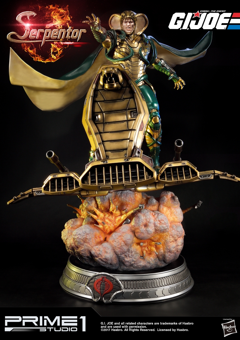 G.I. Joe - Serpentor - Premium Masterline  (PMGJ-03) - 1/4 (Prime 1 Studio) photo 9