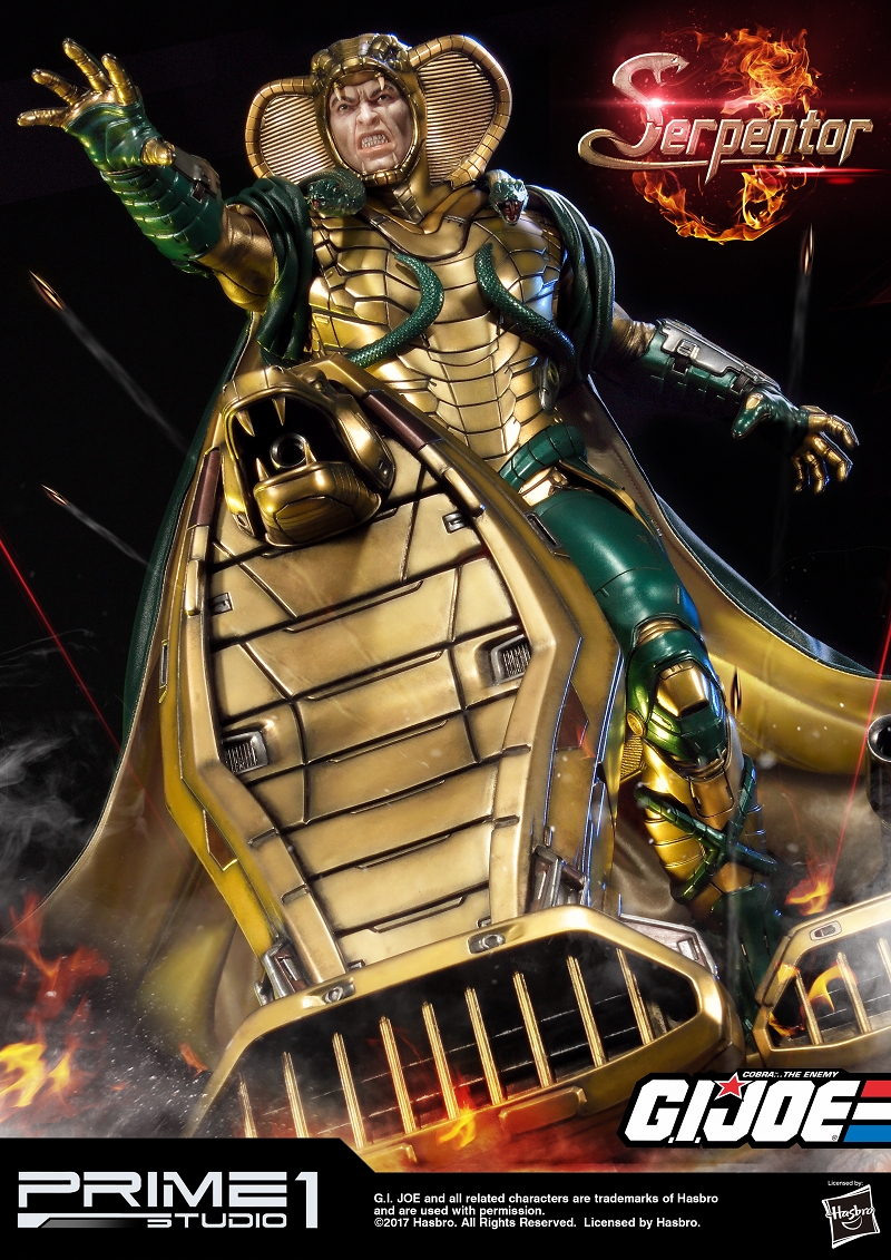 G.I. Joe - Serpentor - Premium Masterline  (PMGJ-03) - 1/4 (Prime 1 Studio) photo 13