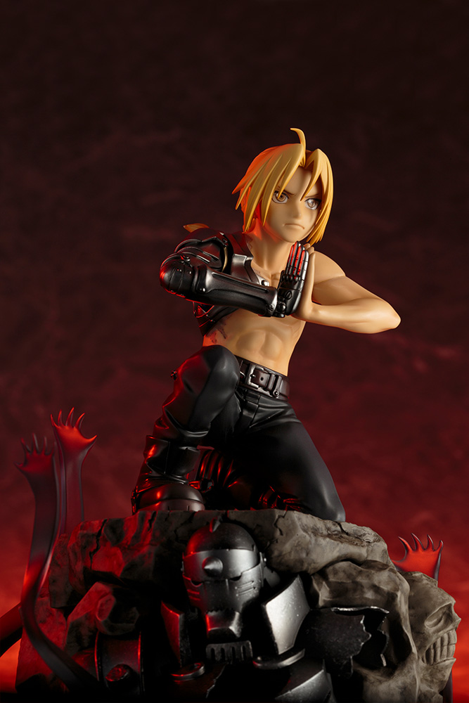 Hagane no Renkinjutsushi Fullmetal Alchemist - Alphonse Elric - Edward Elric - ARTFX J - 1/8 - Limited Edition (Kotobukiya) photo 3