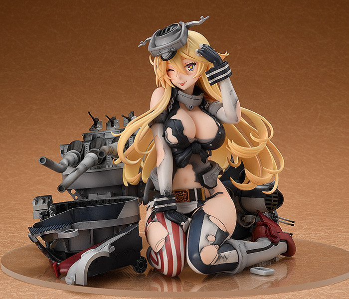 Kantai Collection ~KanColle~ - Iowa - Wonderful Hobby Selection - 1/8 - Half-Damaged, Heavy Armament Ver. (Max Factory) photo 5