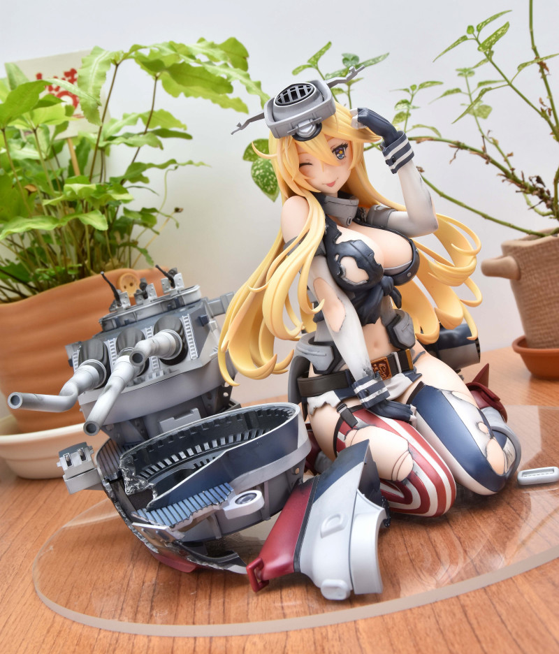 Kantai Collection ~KanColle~ - Iowa - Wonderful Hobby Selection - 1/8 - Half-Damaged, Heavy Armament Ver. (Max Factory) photo 10