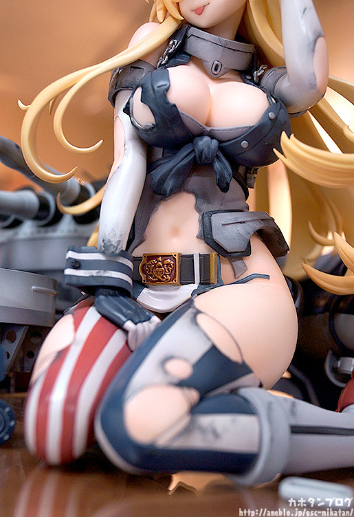 Kantai Collection ~KanColle~ - Iowa - Wonderful Hobby Selection - 1/8 - Half-Damaged, Heavy Armament Ver. (Max Factory) photo 18