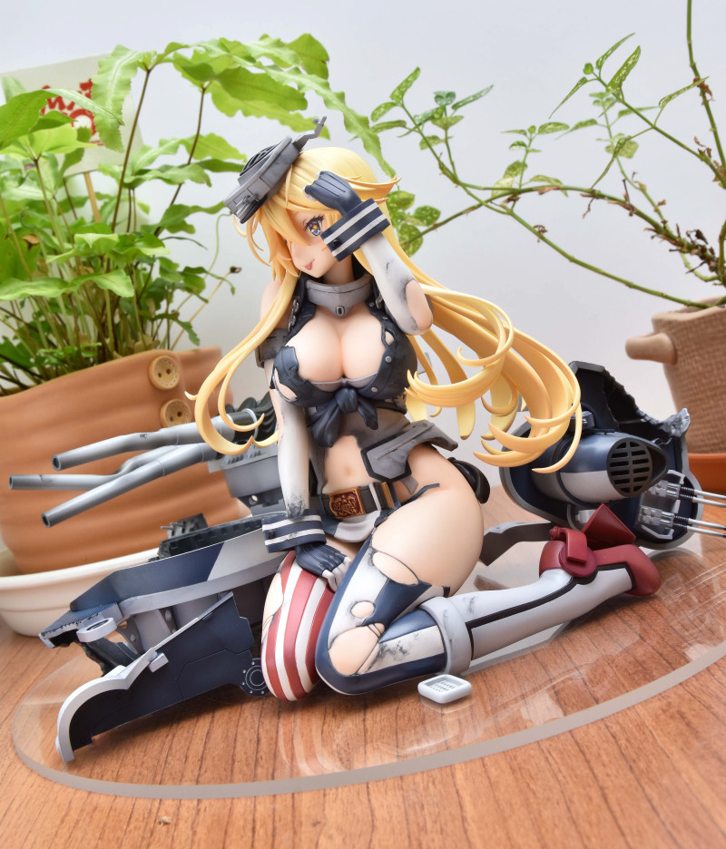 Kantai Collection ~KanColle~ - Iowa - Wonderful Hobby Selection - 1/8 - Half-Damaged, Heavy Armament Ver. (Max Factory) photo 21