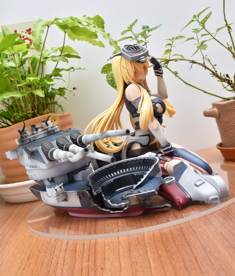 Kantai Collection ~KanColle~ - Iowa - Wonderful Hobby Selection - 1/8 - Half-Damaged, Heavy Armament Ver. (Max Factory) photo 22