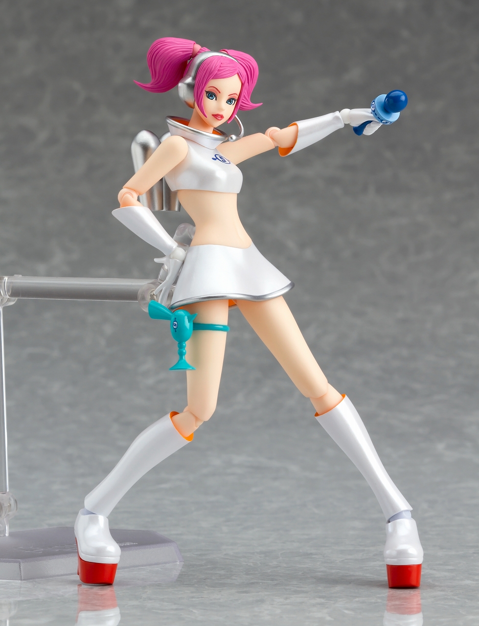 Space Channel 5 - Moro Seijin - Ulala - Figma (#355) - Cheery White ver. (Max Factory) photo 6