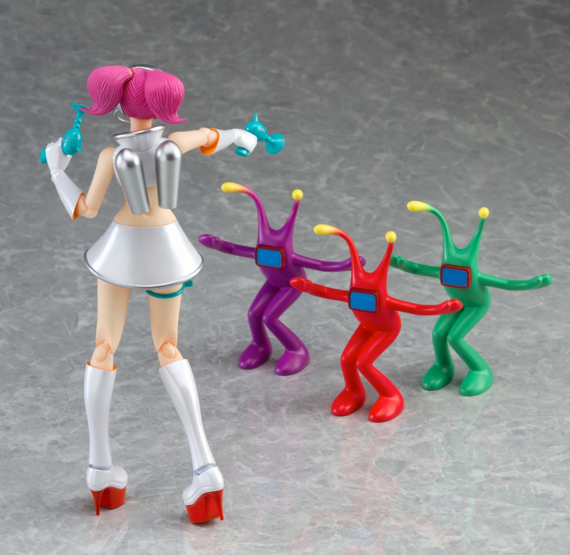 Space Channel 5 - Moro Seijin - Ulala - Figma (#355) - Cheery White ver. (Max Factory) photo 7