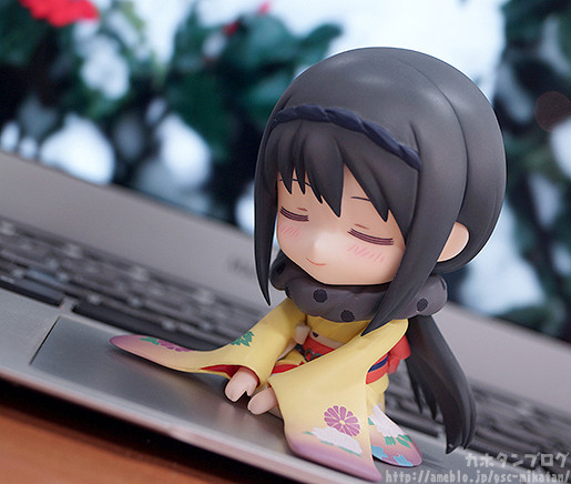 Gekijouban Mahou Shoujo Madoka★Magica - Akemi Homura - Nendoroid  (#722) - Kimono Ver. (Good Smile Company) photo 7